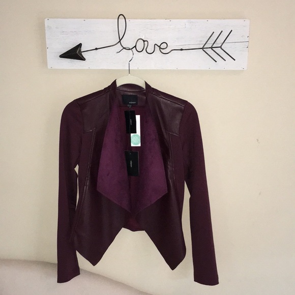 edyson faux leather jacket